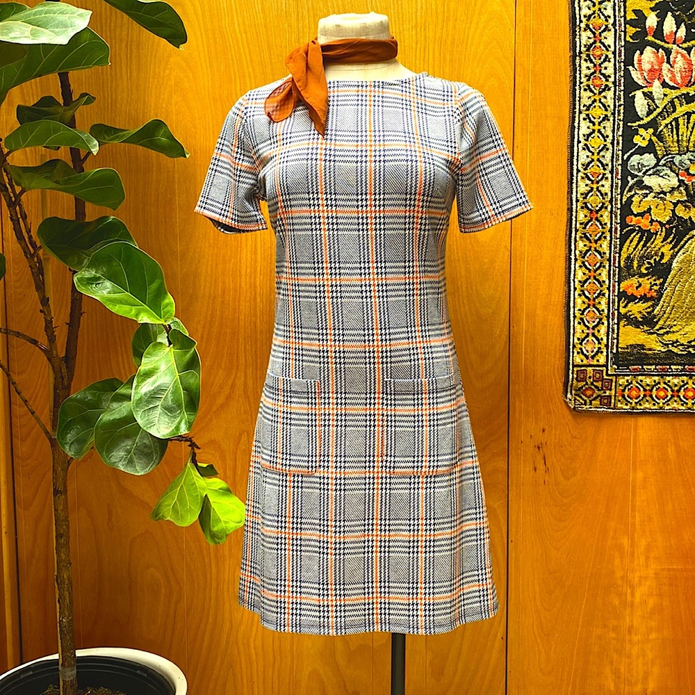 🔹Plaid Mini Dress🔹60’s Vintage Inspired by ModCloth